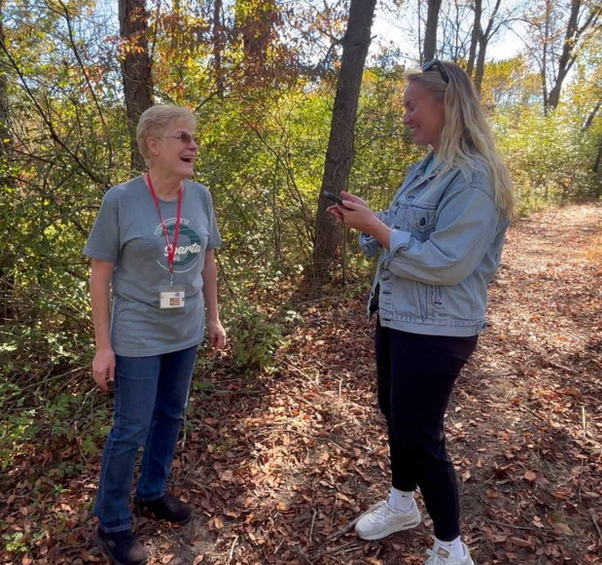 Sue Blackall and Allison Palm